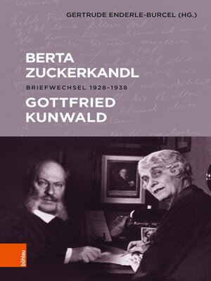 cover image of Berta Zuckerkandl--Gottfried Kunwald